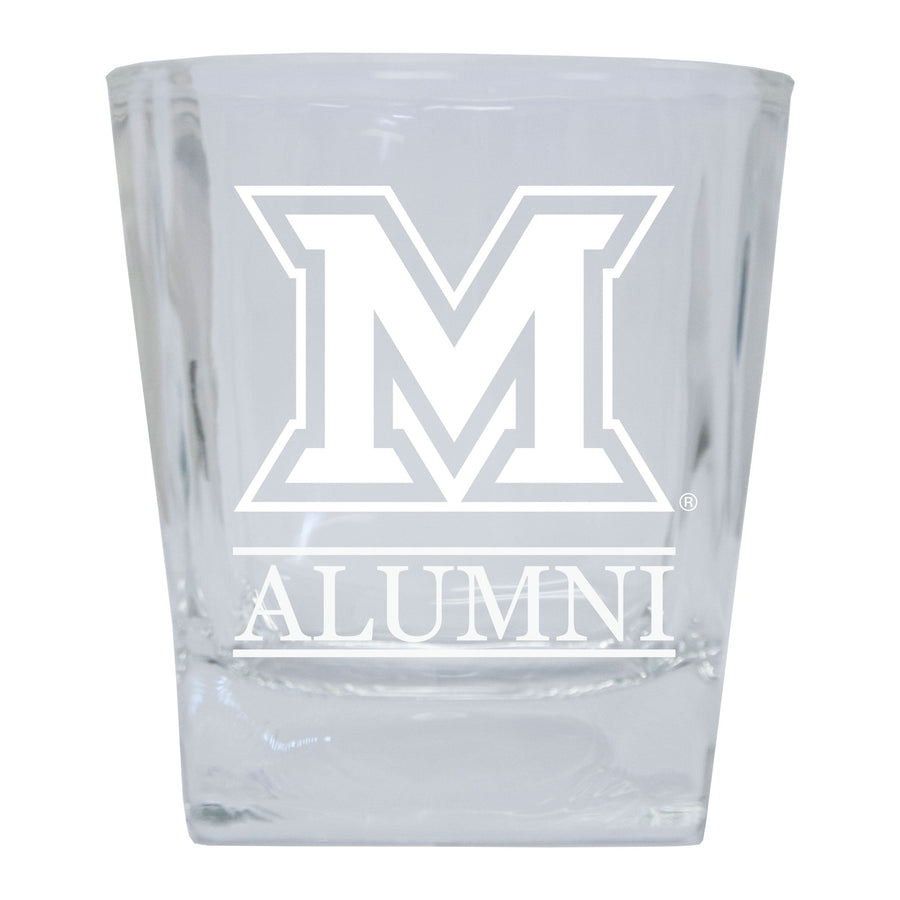 Miami of Ohio Etched Alumni 5 oz Shooter Glass Officially Licensed Collegiate Product Image 1