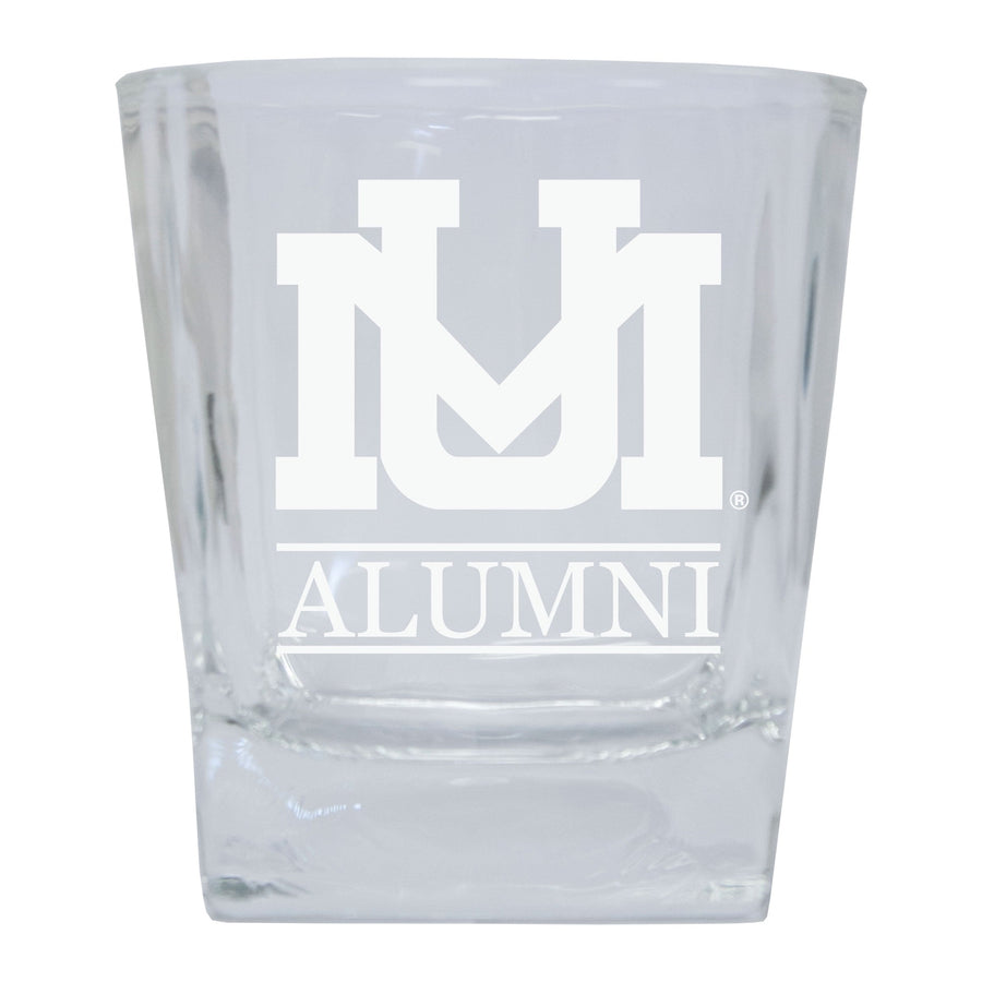 Montana University Etched Alumni 8 oz Whiskey Rocks Glass Officially Licensed Collegiate Product Image 1