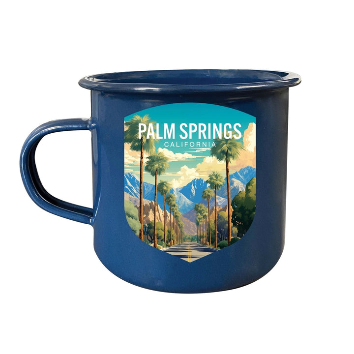 Palm Springs California Design A Souvenir Tin Camper Coffee Mug Image 2