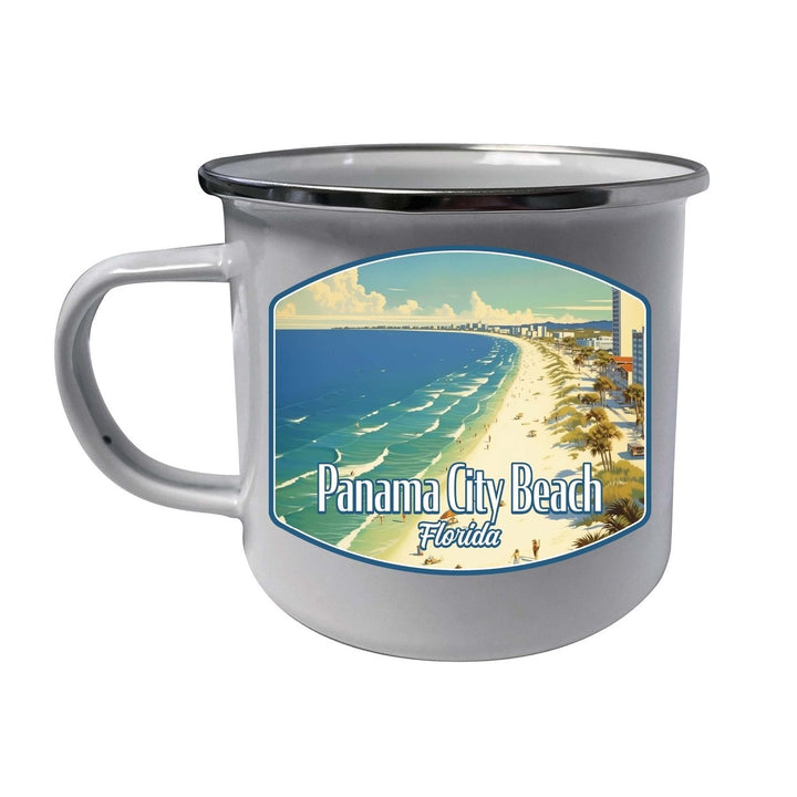 Panama City Beach Florida Design A Souvenir Tin Camper Coffee Mug Image 1