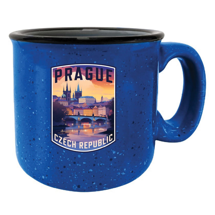 Prague Czech Republic Design B Souvenir 16 oz Ceramic camping mug Image 4