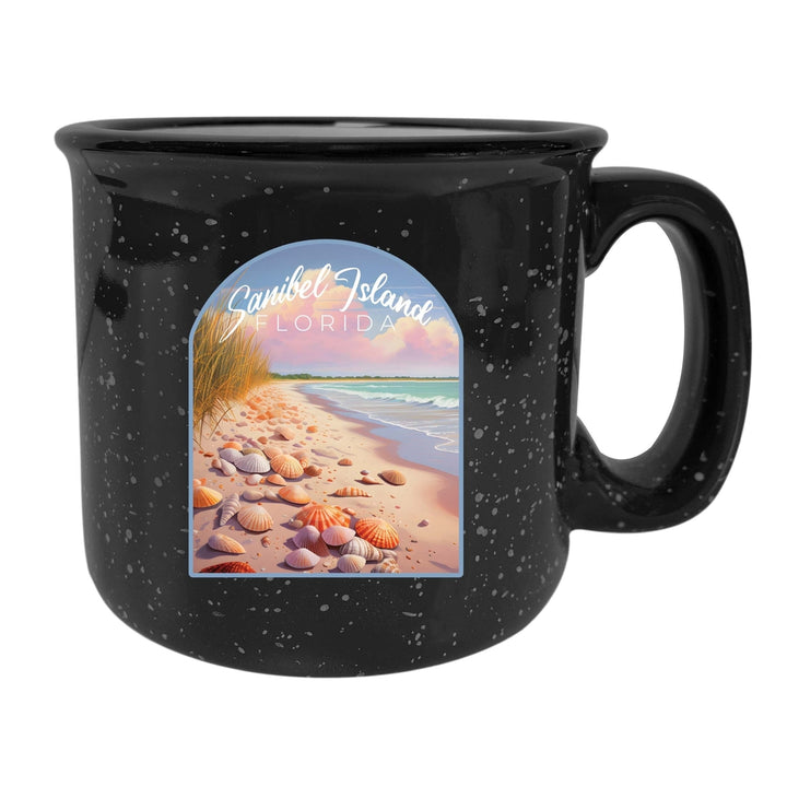 Sanibel Island Florida Design B Souvenir 16 oz Ceramic camping mug Image 1