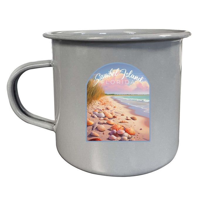 Sanibel Island Florida Design B Souvenir Tin Camper Coffee Mug Image 1