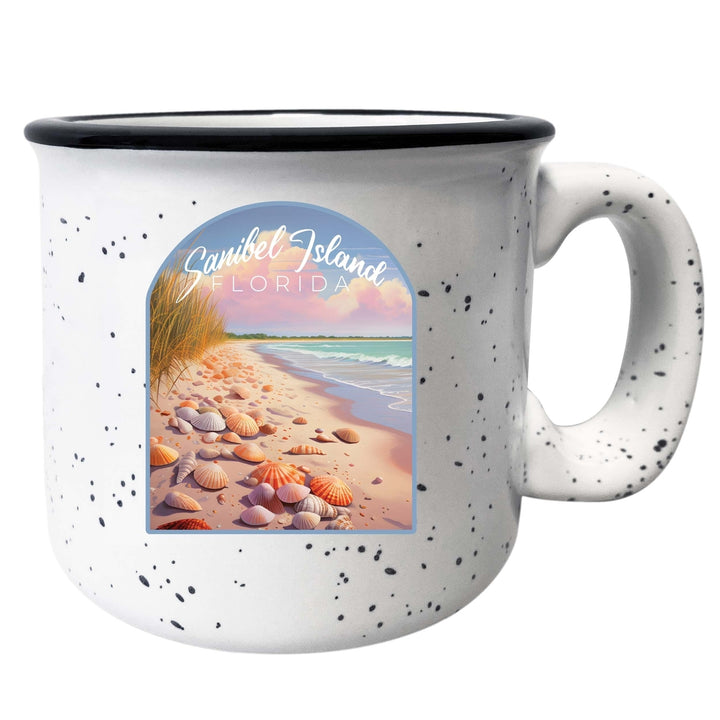 Sanibel Island Florida Design B Souvenir 16 oz Ceramic camping mug Image 2