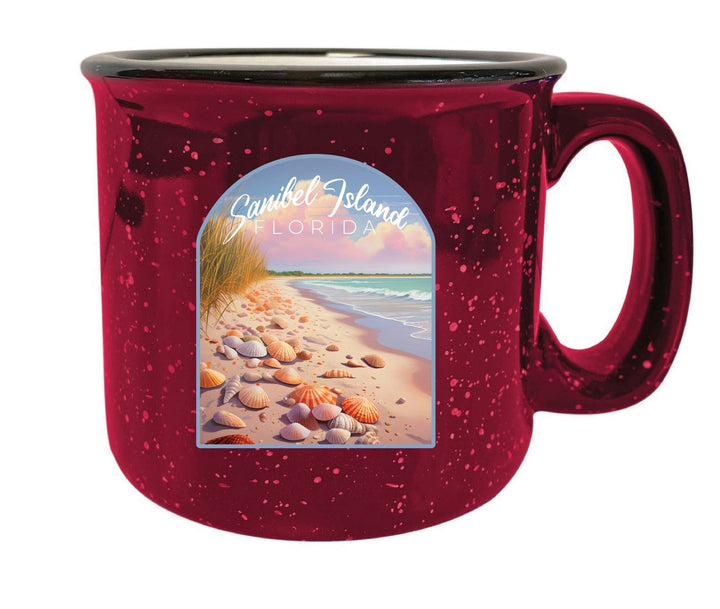 Sanibel Island Florida Design B Souvenir 16 oz Ceramic camping mug Image 3