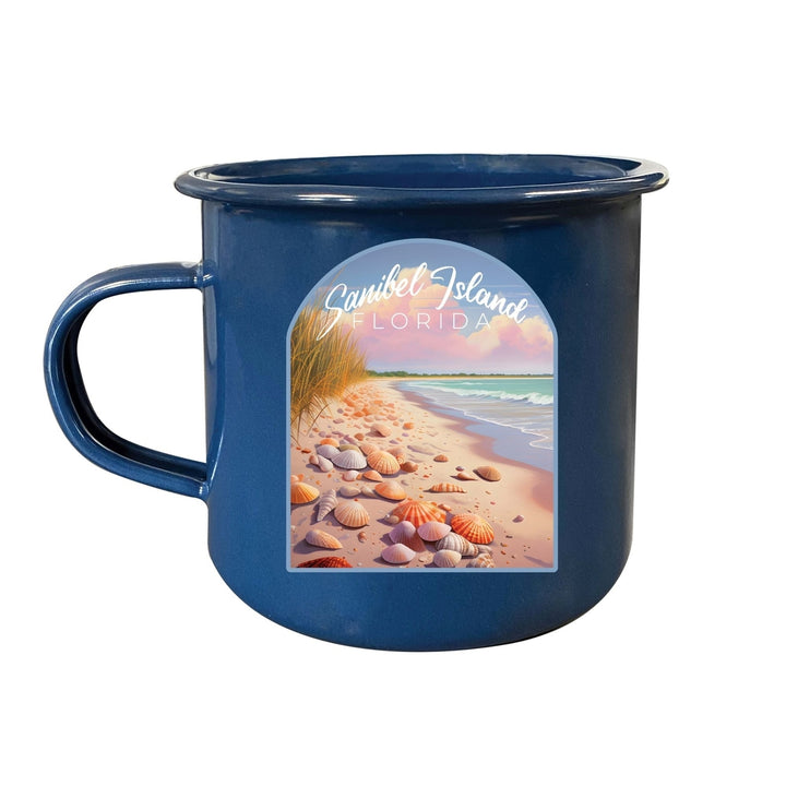 Sanibel Island Florida Design B Souvenir Tin Camper Coffee Mug Image 2