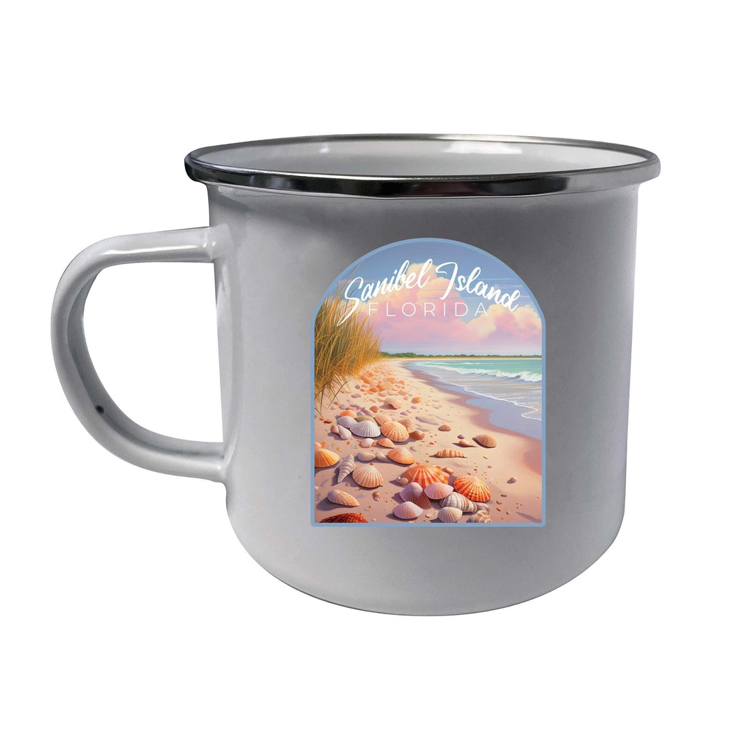 Sanibel Island Florida Design B Souvenir Tin Camper Coffee Mug Image 3