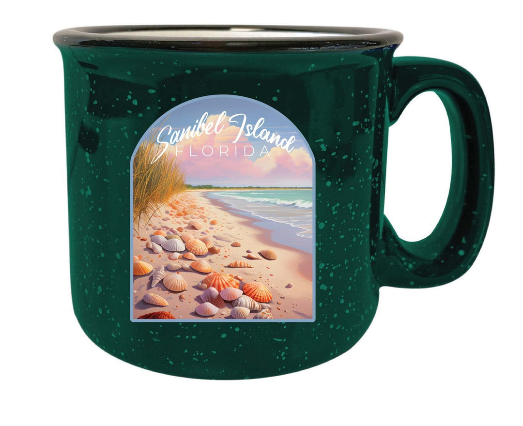 Sanibel Island Florida Design B Souvenir 16 oz Ceramic camping mug Image 4