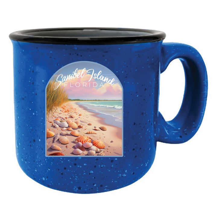 Sanibel Island Florida Design B Souvenir 16 oz Ceramic camping mug Image 7