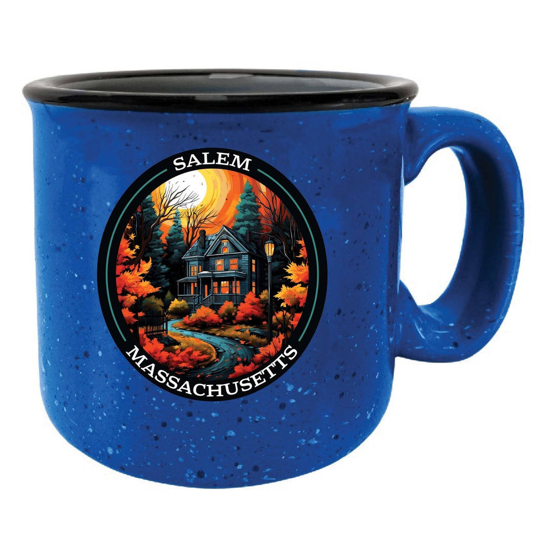 Salem Massachussettes Design B Souvenir 16 oz Ceramic camping mug Image 1