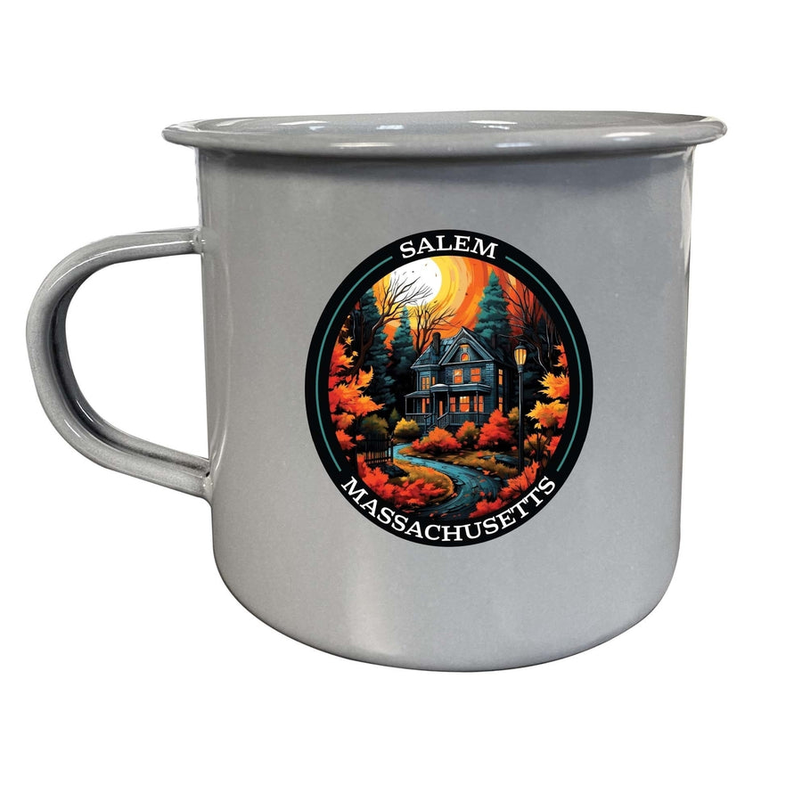 Salem Massachussettes Design B Souvenir Tin Camper Coffee Mug Image 1