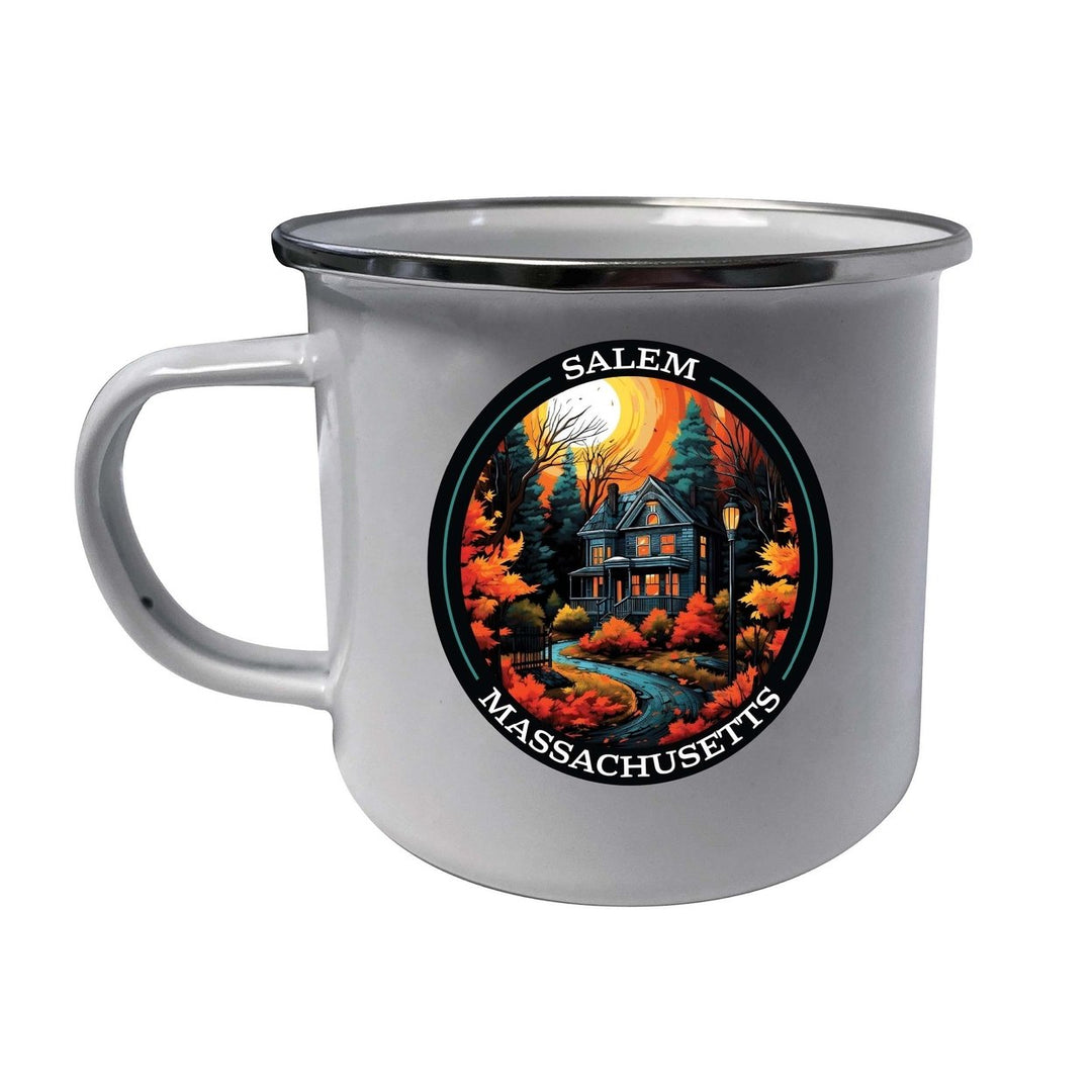 Salem Massachussettes Design B Souvenir Tin Camper Coffee Mug Image 1