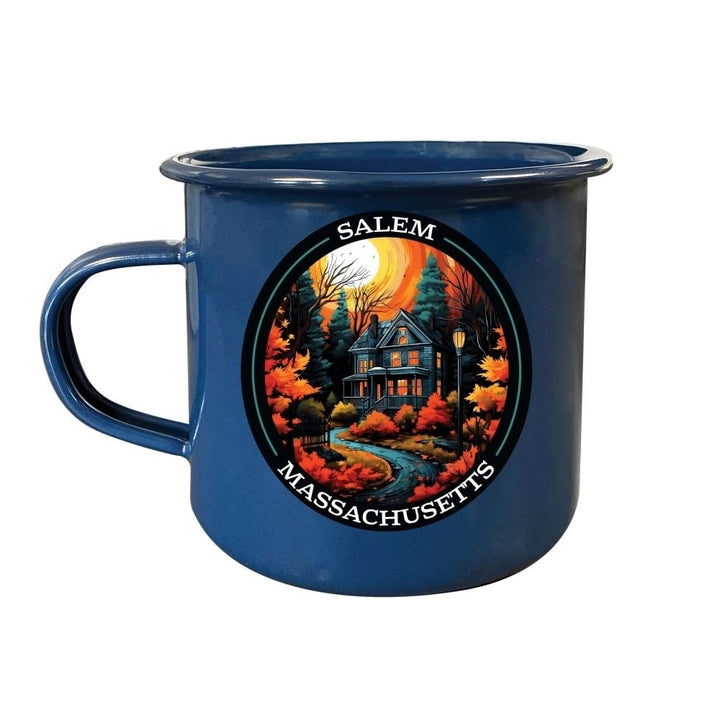 Salem Massachussettes Design B Souvenir Tin Camper Coffee Mug Image 1