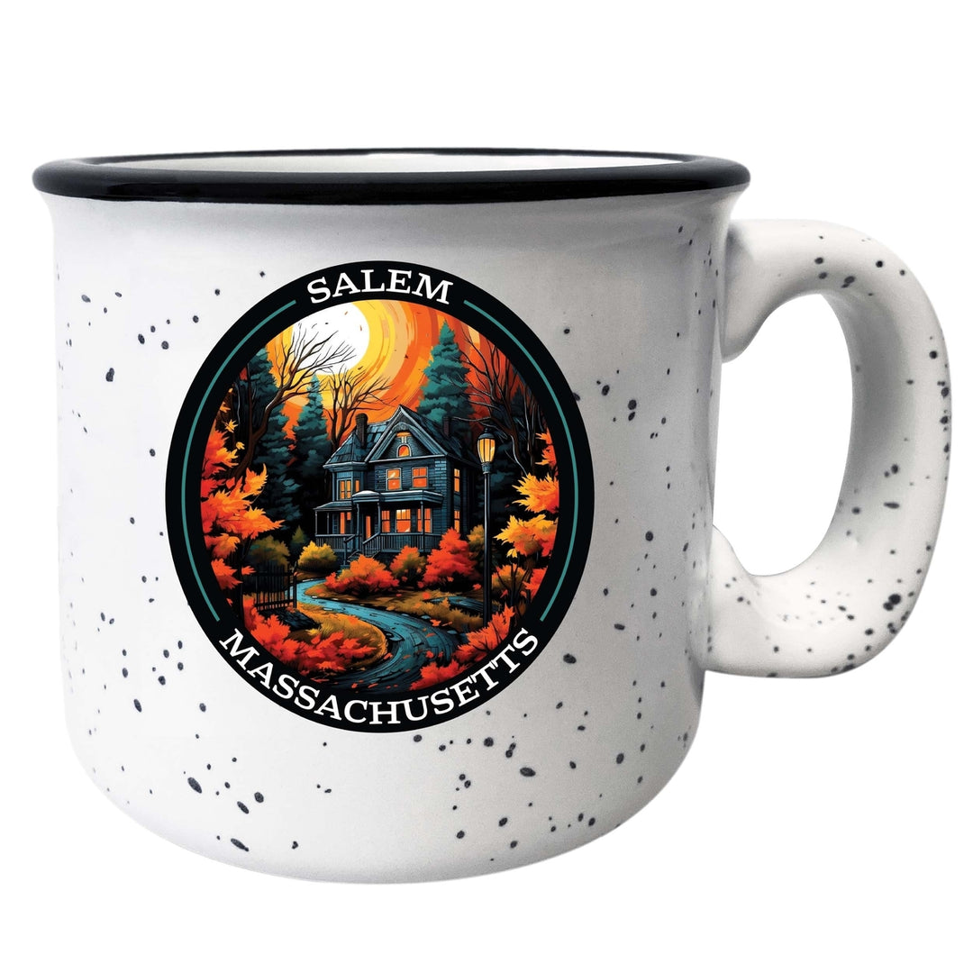 Salem Massachussettes Design B Souvenir 16 oz Ceramic camping mug Image 6