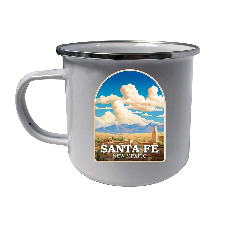 Santa Fe Mexico Design A Souvenir Tin Camper Coffee Mug Image 1