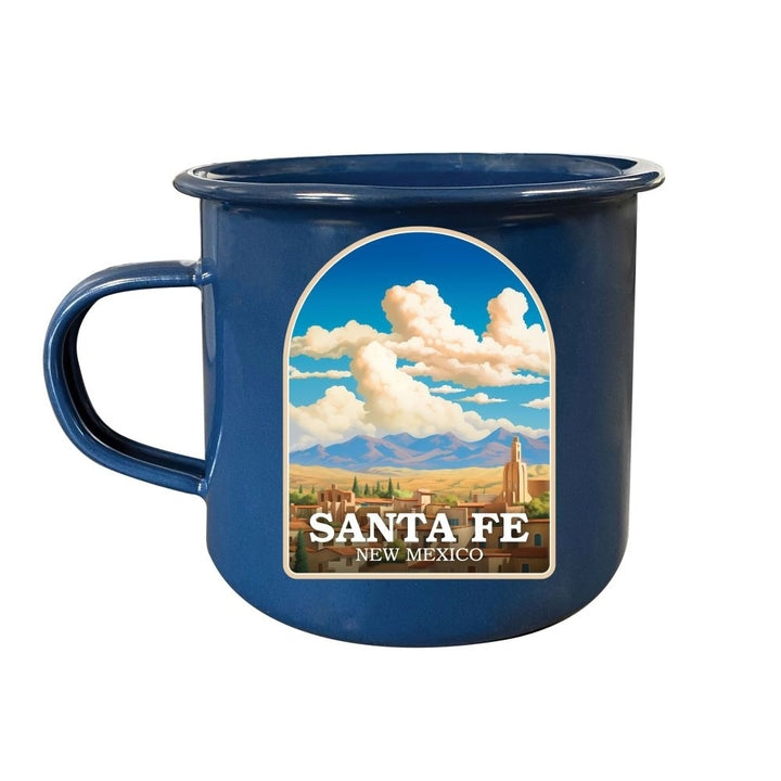 Santa Fe Mexico Design A Souvenir Tin Camper Coffee Mug Image 2