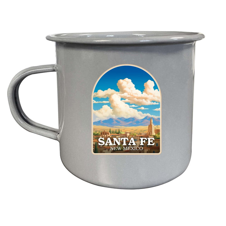 Santa Fe Mexico Design A Souvenir Tin Camper Coffee Mug Image 3