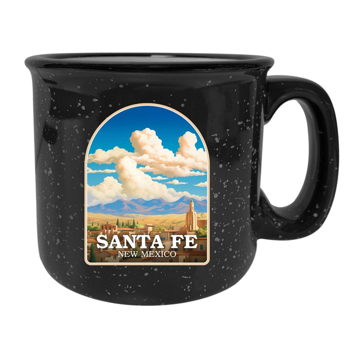 Santa Fe Mexico Design A Souvenir 16 oz Ceramic camping mug Image 2