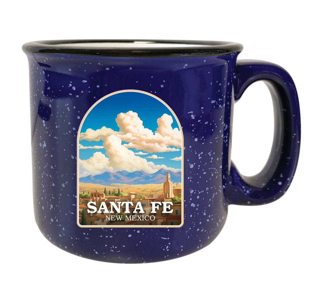 Santa Fe Mexico Design A Souvenir 16 oz Ceramic camping mug Image 4