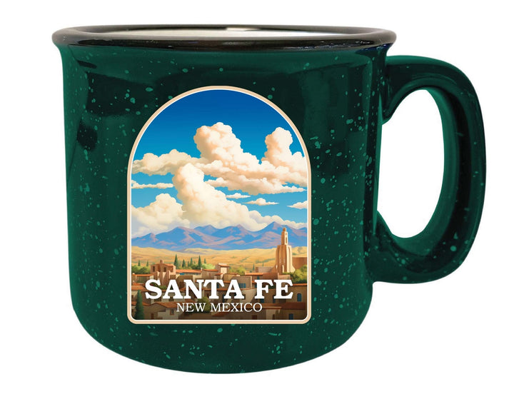 Santa Fe Mexico Design A Souvenir 16 oz Ceramic camping mug Image 4