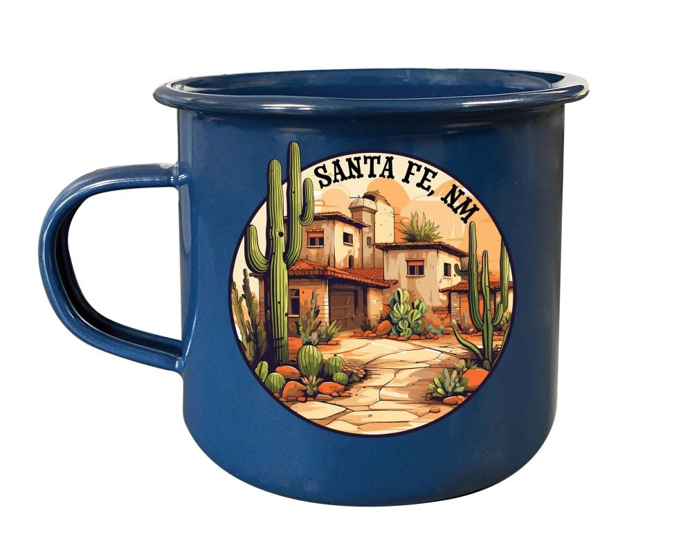 Santa Fe Mexico Design D Souvenir Tin Camper Coffee Mug Image 1