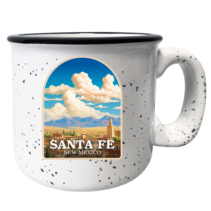 Santa Fe Mexico Design A Souvenir 16 oz Ceramic camping mug Image 6