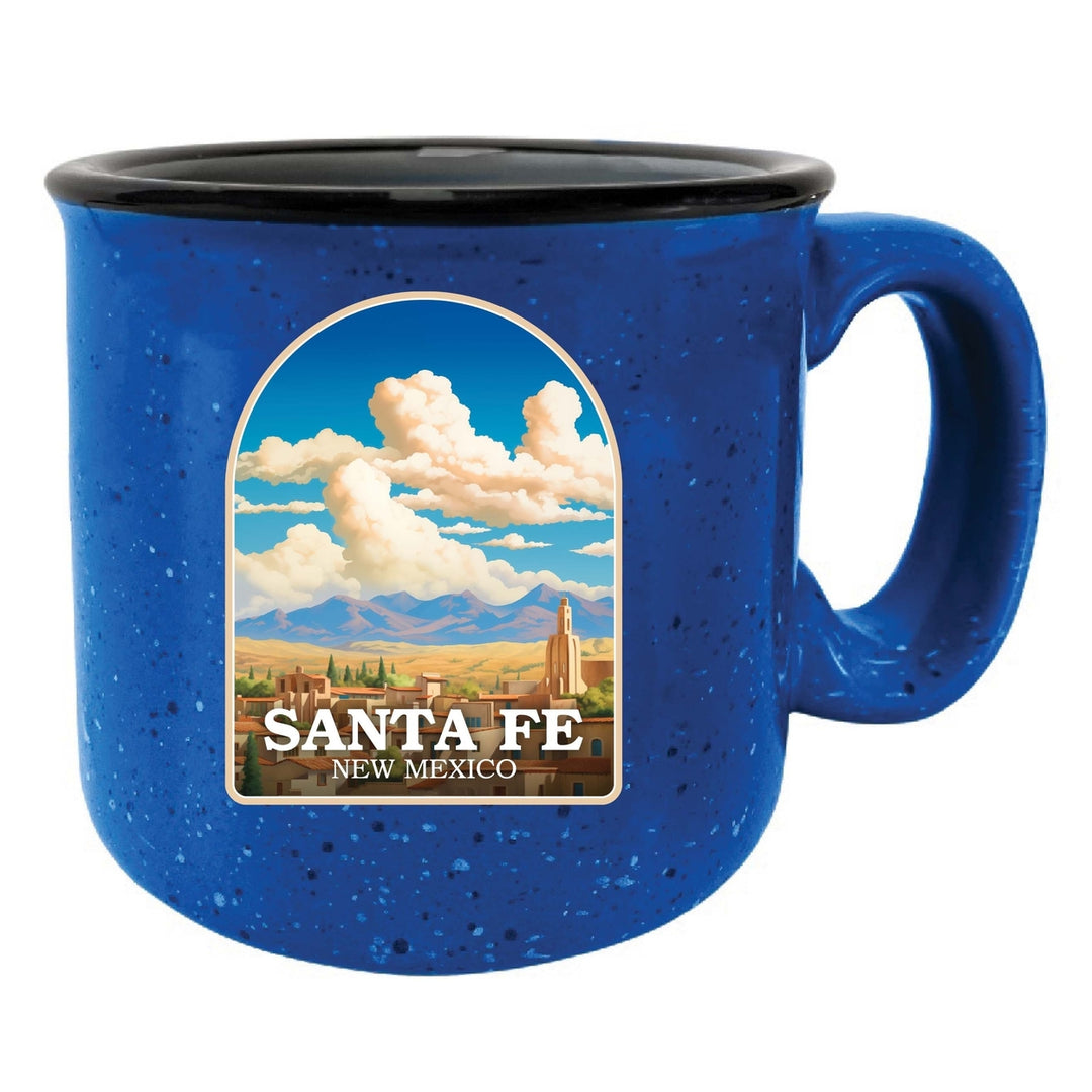 Santa Fe Mexico Design A Souvenir 16 oz Ceramic camping mug Image 7