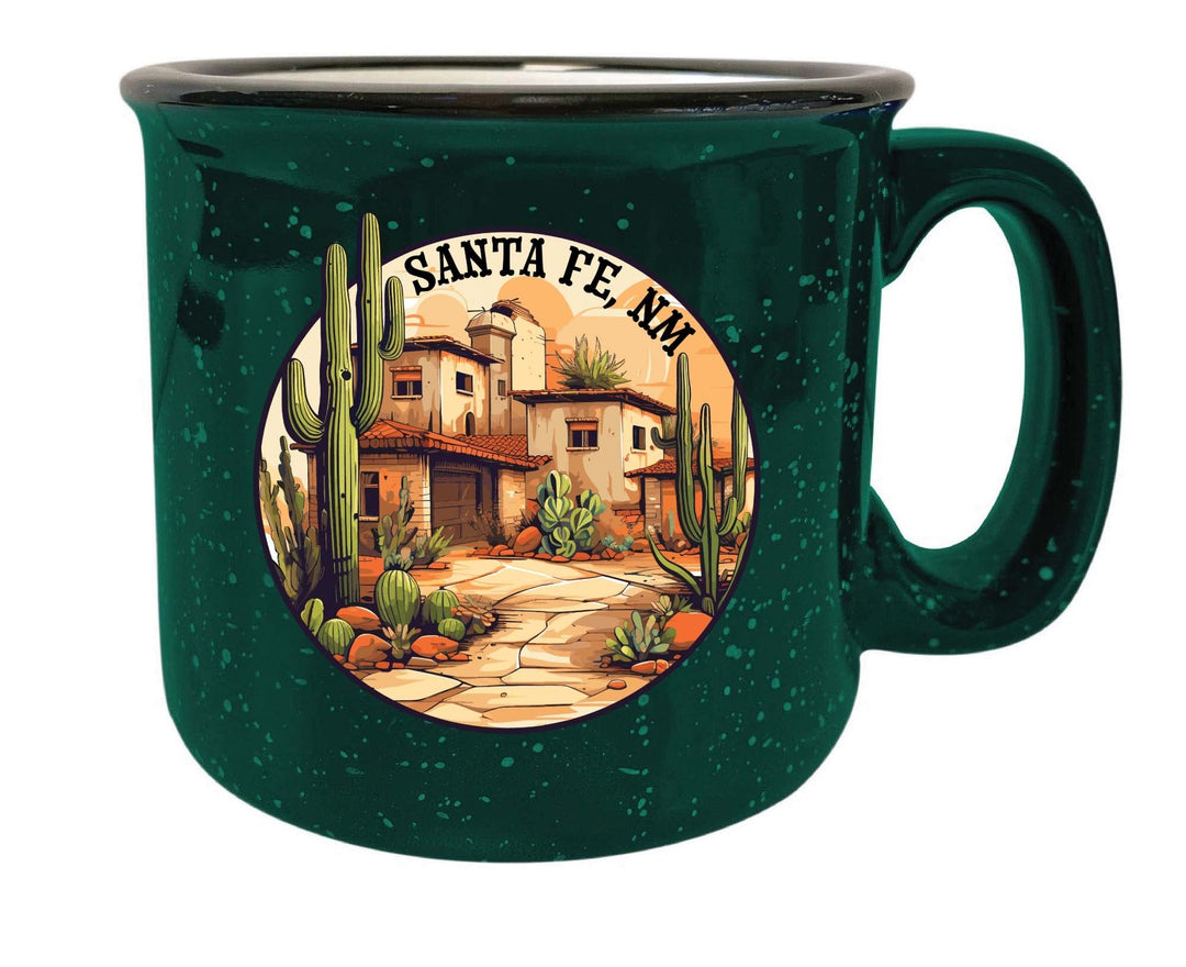 Santa Fe Mexico Design D Souvenir 16 oz Ceramic camping mug Image 4