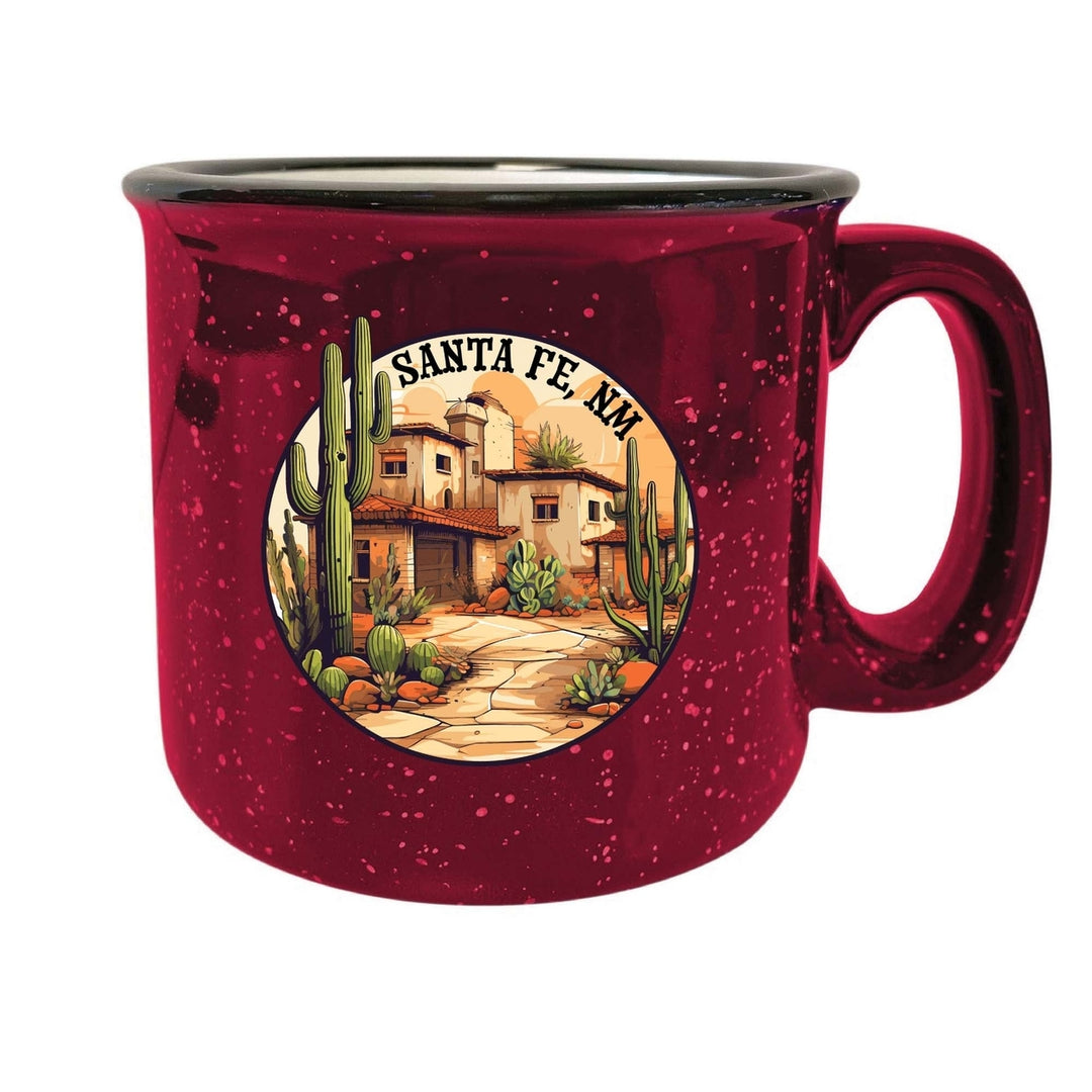 Santa Fe Mexico Design D Souvenir 16 oz Ceramic camping mug Image 7