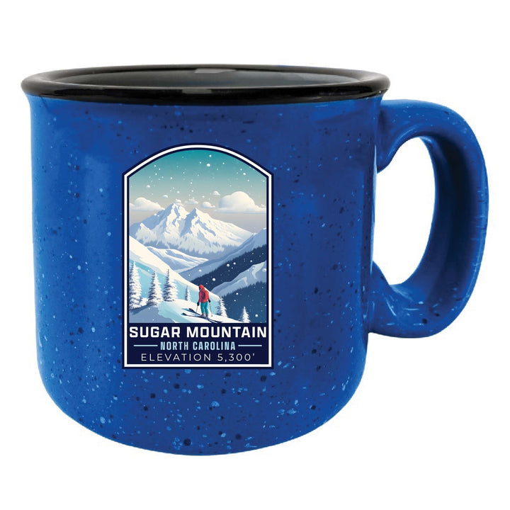 Sugar Mountain North Carolina Design B Souvenir 16 oz Ceramic camping mug Image 2