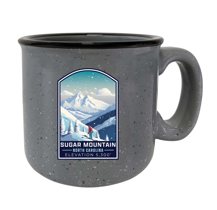 Sugar Mountain North Carolina Design B Souvenir 16 oz Ceramic camping mug Image 3