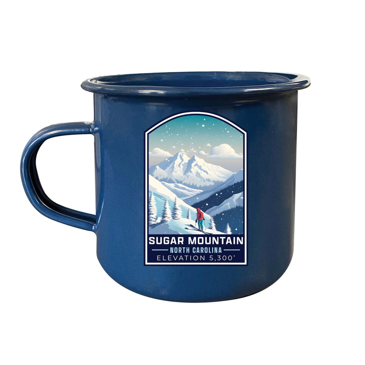 Sugar Mountain North Carolina Design B Souvenir Tin Camper Coffee Mug Image 3