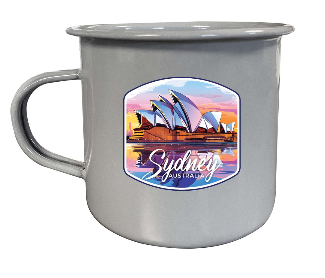 Sydney Australia Design A Souvenir Tin Camper Coffee Mug Image 1