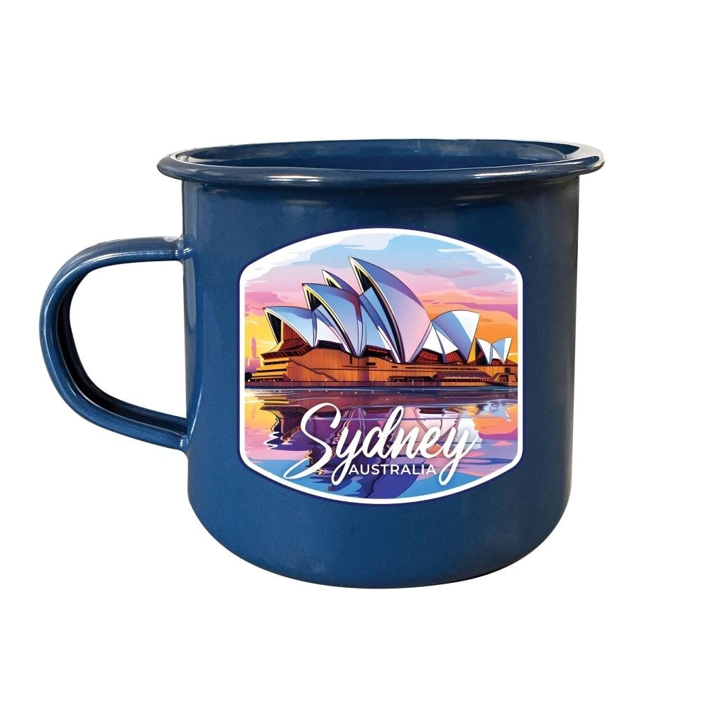 Sydney Australia Design A Souvenir Tin Camper Coffee Mug Image 3