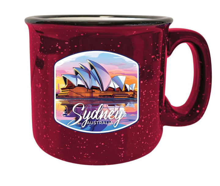 Sydney Australia Design A Souvenir 16 oz Ceramic camping mug Image 1