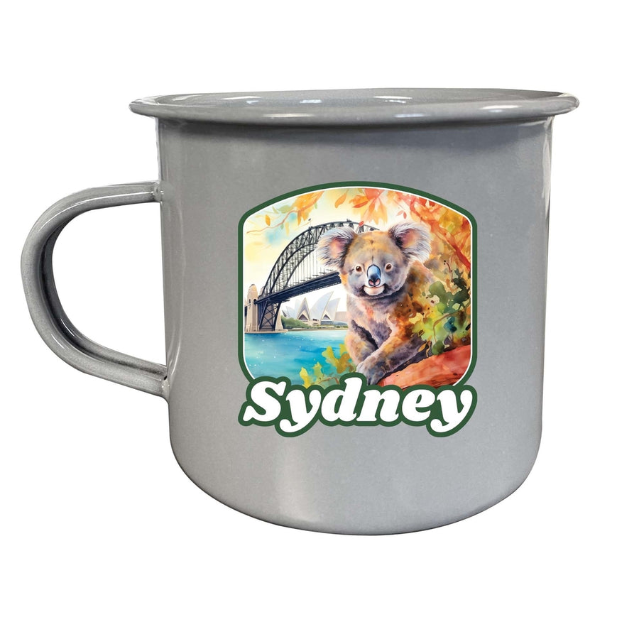 Sydney Australia Design C Souvenir Tin Camper Coffee Mug Image 1