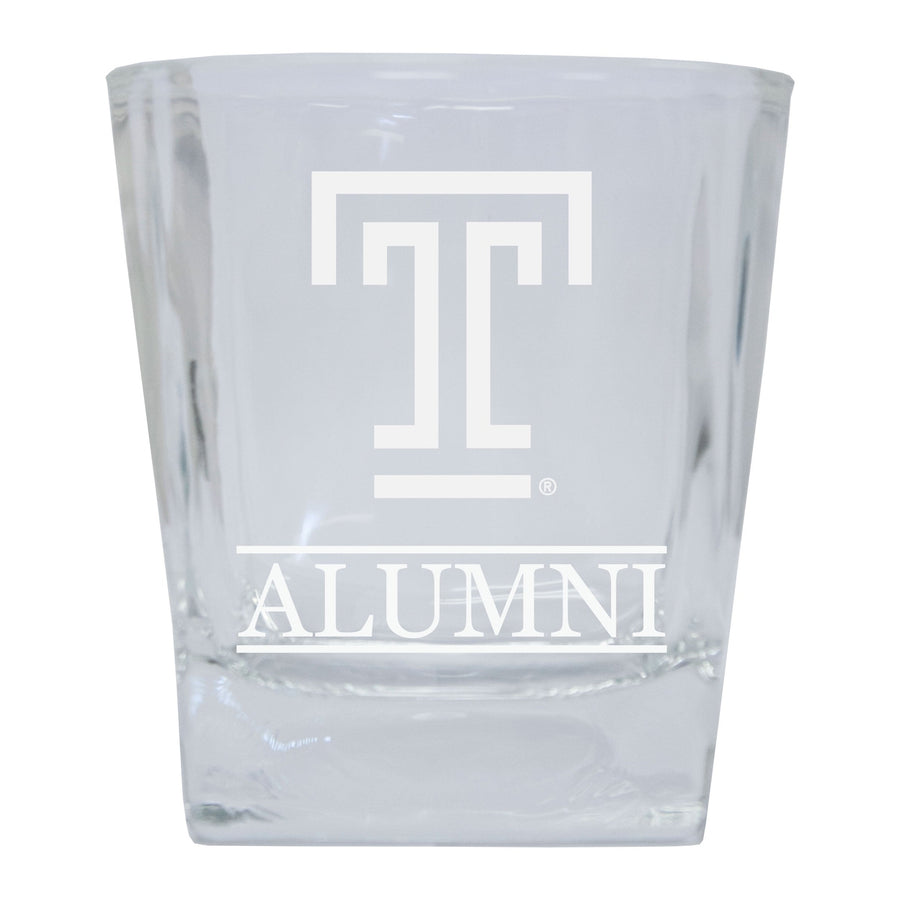 Temple University Etched Alumni 5 oz Shooter Glass Officially Licensed Collegiate Product Image 1