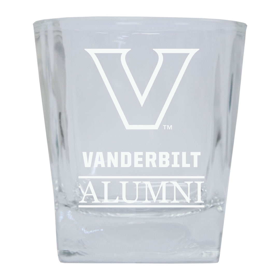 Vanderbilt University Etched Alumni 5 oz Shooter Glass Officially Licensed Collegiate Product Image 1