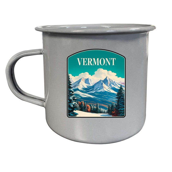 Vermont Design A Souvenir Tin Camper Coffee Mug Image 3