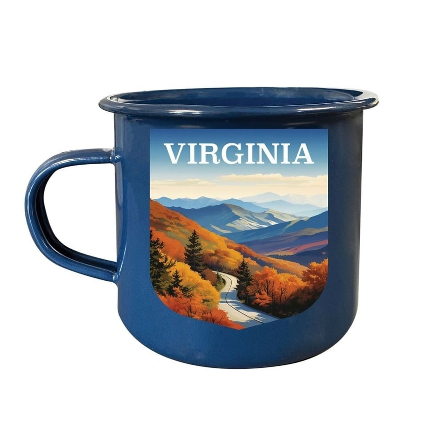 Virginia Design A Souvenir Tin Camper Coffee Mug Image 1