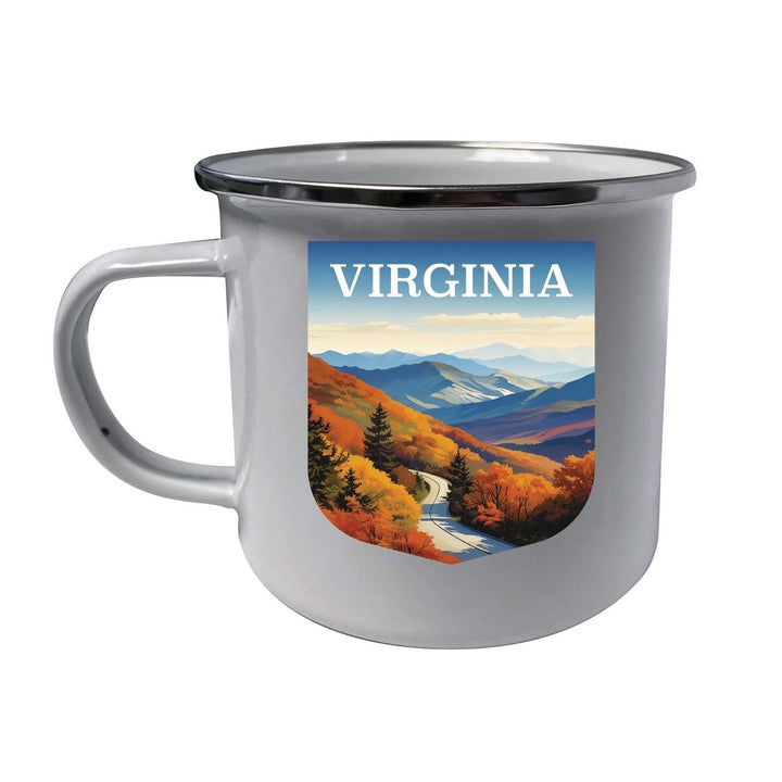 Virginia Design A Souvenir Tin Camper Coffee Mug Image 3