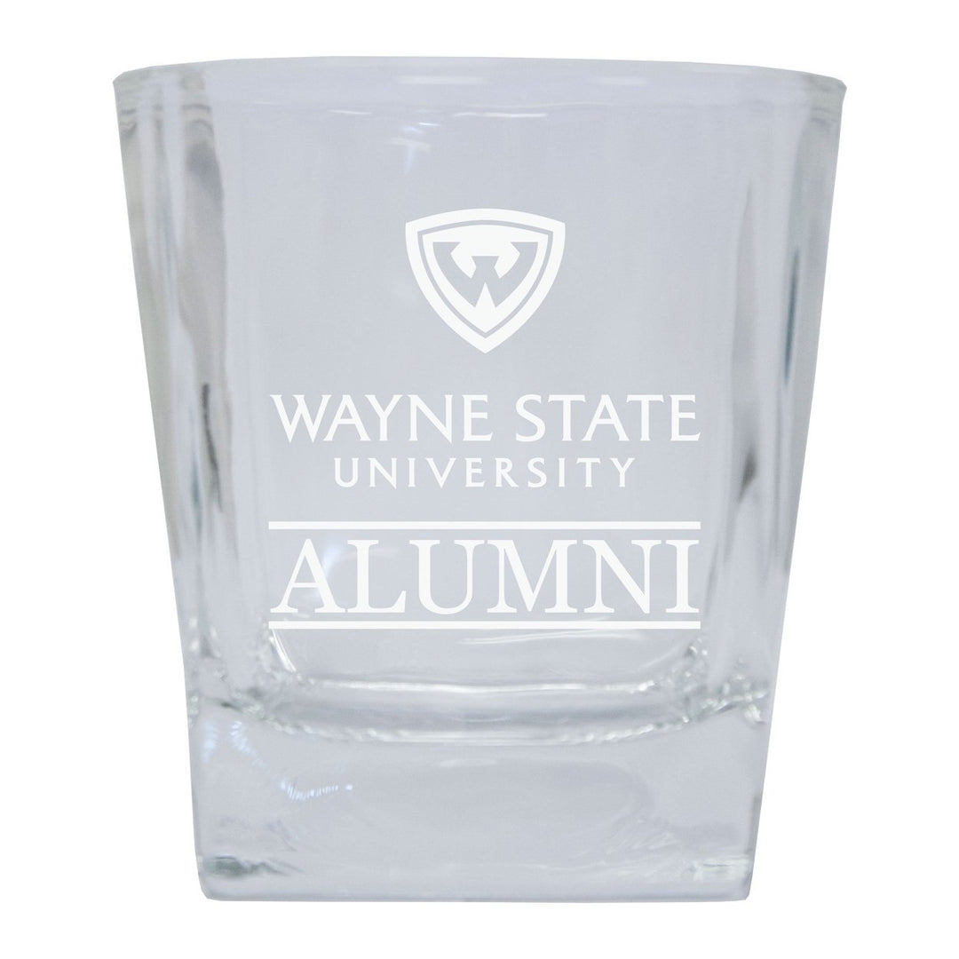 Wayne State Etched Alumni 5 oz Shooter Glass Officially Licensed Collegiate Product Image 1