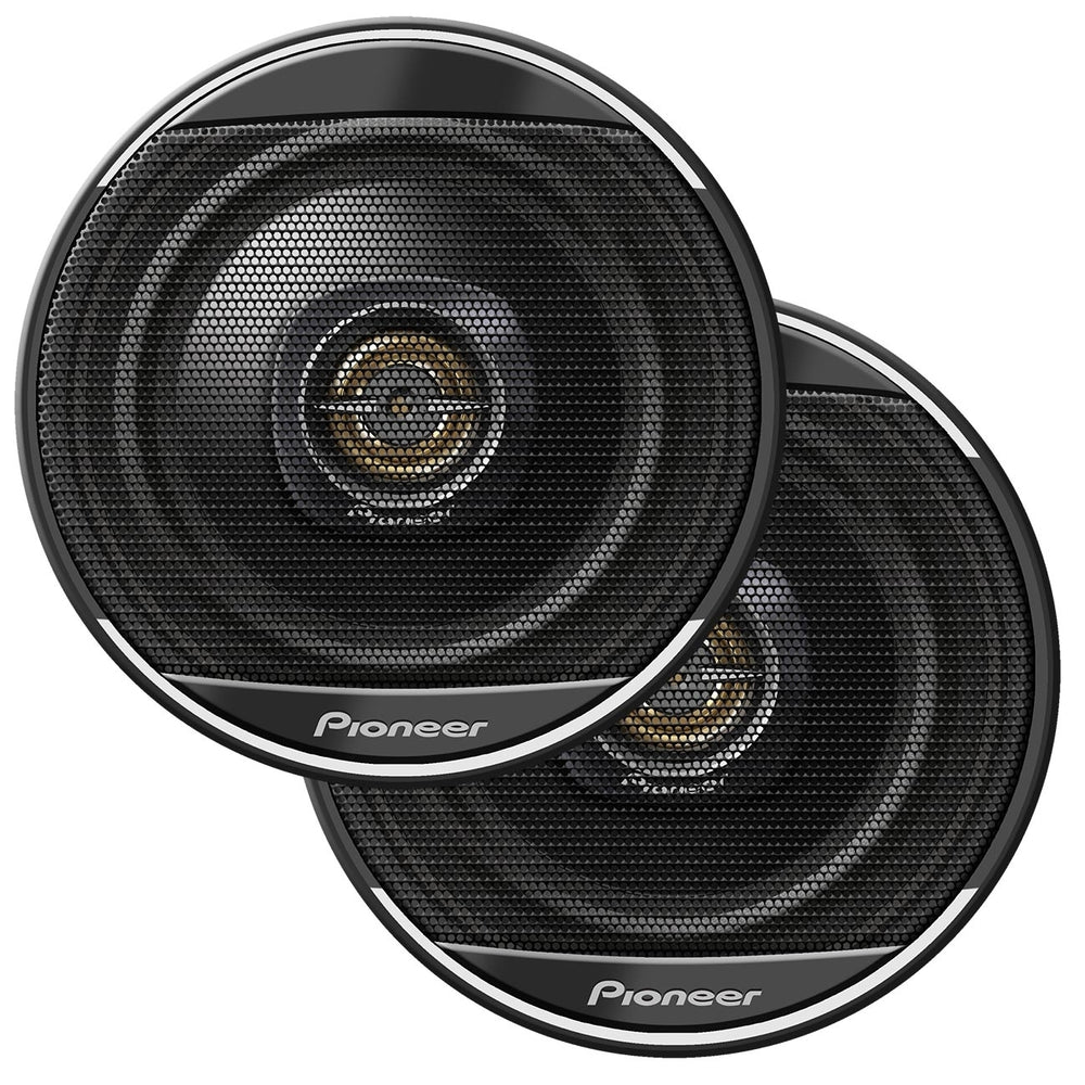 Pioneer TS-A1081F 4-Inch 2-Way Coaxial Car Speakers Black Clear Sound Bass Performance Image 2