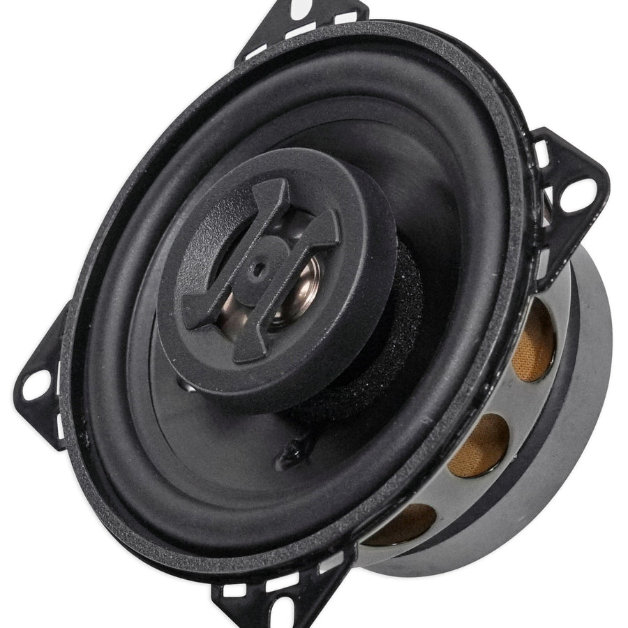 Pair of ZS4CX Zeus Coaxial Car Speakers  4 Inch Coaxial Speakers 175 Watt 2-Way Car Audio Passive Crossover Sound Image 1