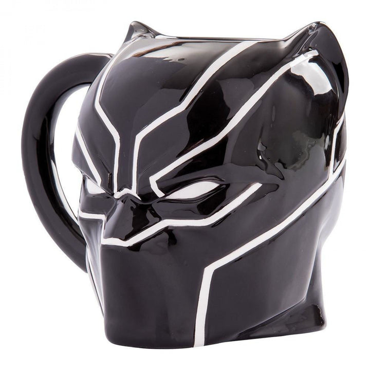 Black Panther Marvel Sculpted Character Ceramic Mug Image 2