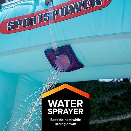 Sportspower My First Inflatable Water Slide Blue/Yellow/Orange- Image 4