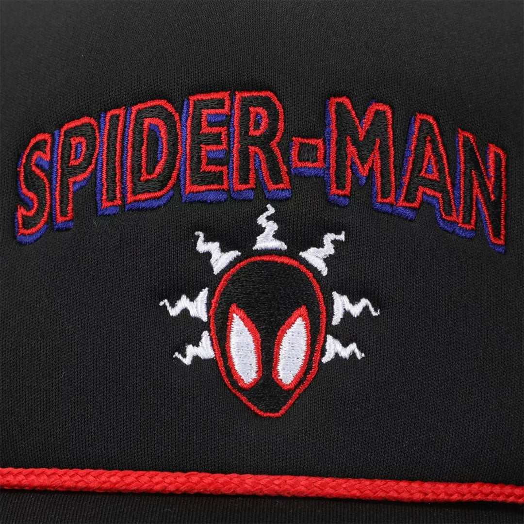 Spider-Man Miles Morales Spidey Sense Printed Mesh Trucker Hat Image 3