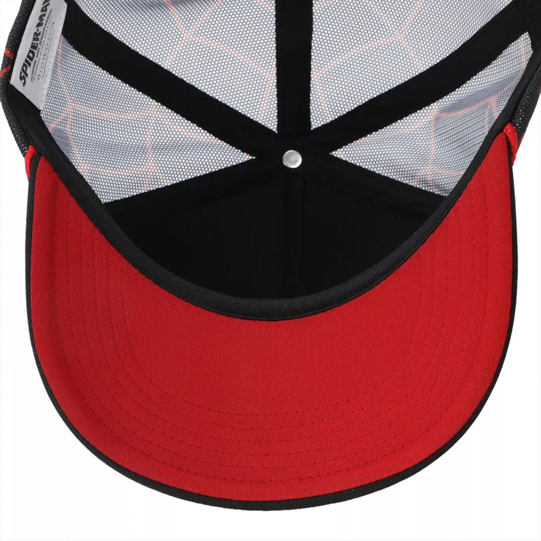 Spider-Man Miles Morales Spidey Sense Printed Mesh Trucker Hat Image 4