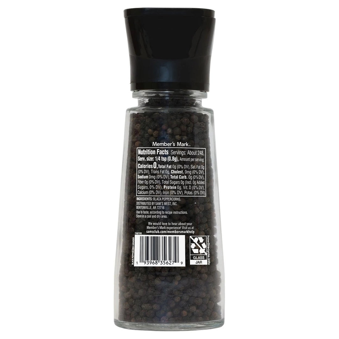 Members Mark Black Pepper Grinder 7 Ounce Image 2