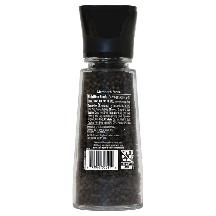 Members Mark Black Pepper Grinder 7 Ounce Image 2